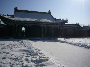 2012遼寧雪景建築