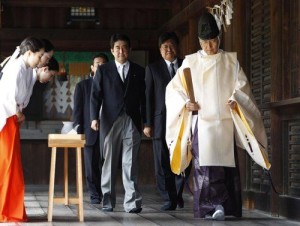 針對12月26日日本首相安倍晉三參拜靖國神社，兩岸和平發展論壇表達嚴正譴責。（網路圖片）